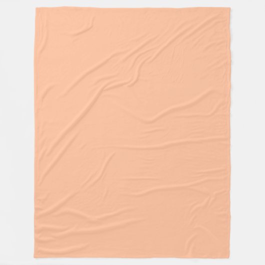 Couverture Polaire Peach Fuzz Solid (Devant)