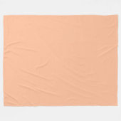 Couverture Polaire Peach Fuzz Solid (Devant (Horizontal))