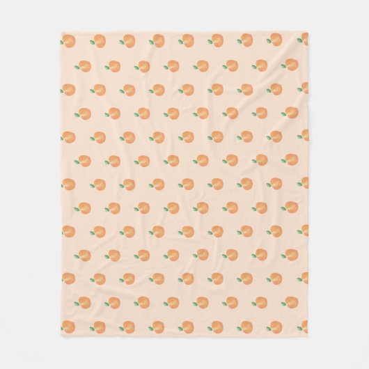 Couverture Polaire Peach Peach Baby Blanket (Devant)