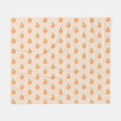 Couverture Polaire Peach Peach Baby Blanket (Devant (Horizontal))