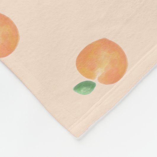 Couverture Polaire Peach Peach Baby Blanket (Coin)