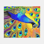 Couverture Polaire Peacock (Devant (Horizontal))