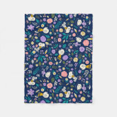 Couverture Polaire Peanuts In Bloom Pattern (Devant)