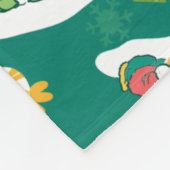 Couverture Polaire Peanuts Pepperment Dreams Motif de vacances (Coin)