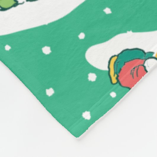 Couverture Polaire Peanuts Peppermint Dreams Snowflake Motif (Coin)