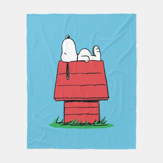 Couverture Polaire Peanuts | Snoopy Napping (Devant)