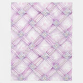 Couverture Polaire Pearl violet rose (Devant)