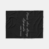 Couverture Polaire Pearls Are Always Appropriate  (Devant (Horizontal))