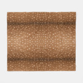 Couverture Polaire Peau //de cerfs communs (Devant (Horizontal))