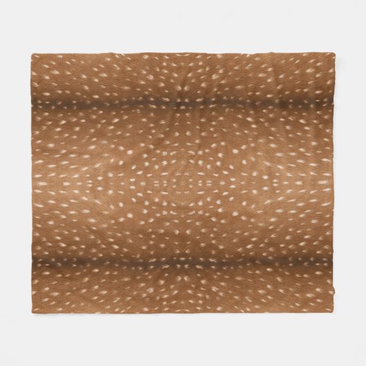 Couverture Polaire Peau //de cerfs communs (Devant (Horizontal))