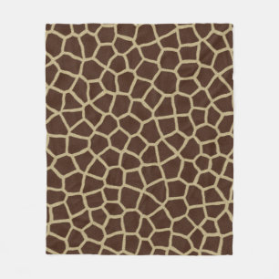 Couverture Polaire Peau de girafe