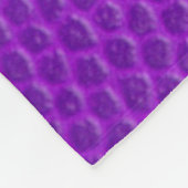 Couverture Polaire Peau de peau pourpre texture peau (Coin)