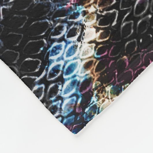 Couverture Polaire Peau de serpent (Coin)