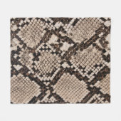 Couverture Polaire Peau de serpent : arrière - plan texturé. (Devant (Horizontal))