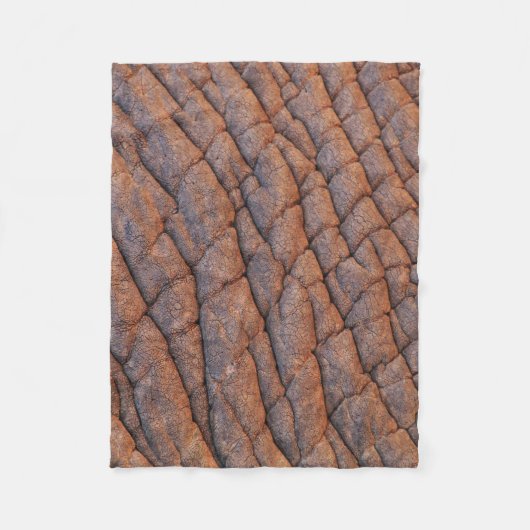 Couverture Polaire Peau d'éléphant (Devant)