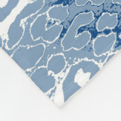 Couverture Polaire Peau Empreinte de léopard couleur rétro #22 (Coin)