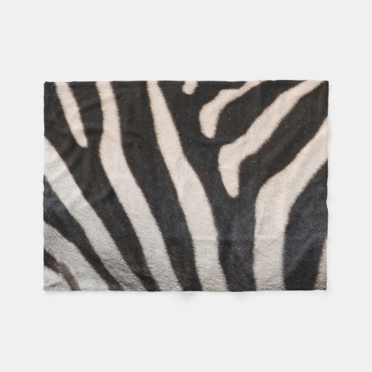 COUVERTURE POLAIRE PEAU ZEBRA (Devant (Horizontal))