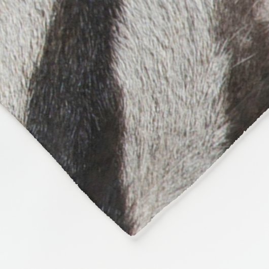 COUVERTURE POLAIRE PEAU ZEBRA (Coin)