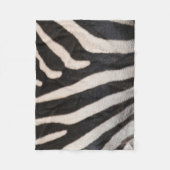 COUVERTURE POLAIRE PEAU ZEBRA (Devant)