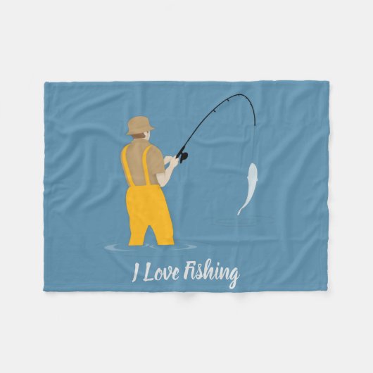 Couverture Polaire Pêche (Devant (Horizontal))