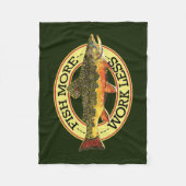 Couverture Polaire Pêche à la mouche de l'omble de fontaine (Devant)