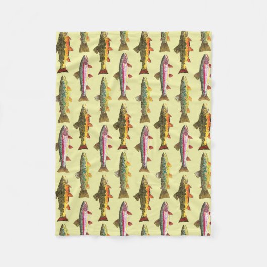 Couverture Polaire Pêche à la truite (Devant)