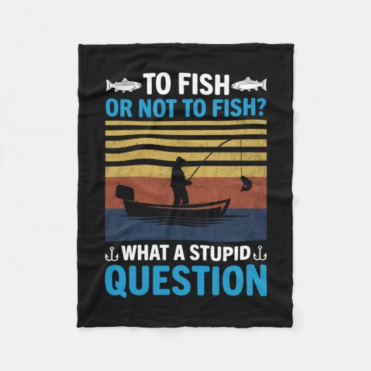 Couverture Polaire Pêche À Poisson Ou Non À Poisson (Devant)