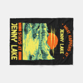 Couverture Polaire Pêche Bateau Camping Lac Vacation Jenny Lake (Devant (Horizontal))