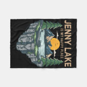 Couverture Polaire Pêche Bateau Camping - My Happy Place Jenny Lak (Devant (Horizontal))