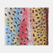 Couverture Polaire Pêcher la truite arc-en-ciel (Devant (Horizontal))