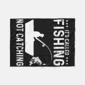 Couverture Polaire Pêcheur - C'est appelé la pêche pas Catchi (Devant (Horizontal))