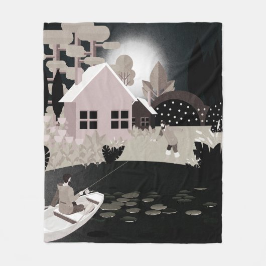 Couverture Polaire Pêcheurs (Devant)