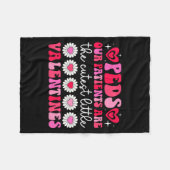 Couverture Polaire Peds Nurse Valentine Pediatric Nursing Valentines (Devant (Horizontal))