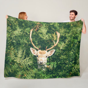 Couverture Polaire Peek a Deer