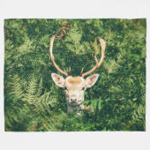 Couverture Polaire Peek a Deer (Devant (Horizontal))