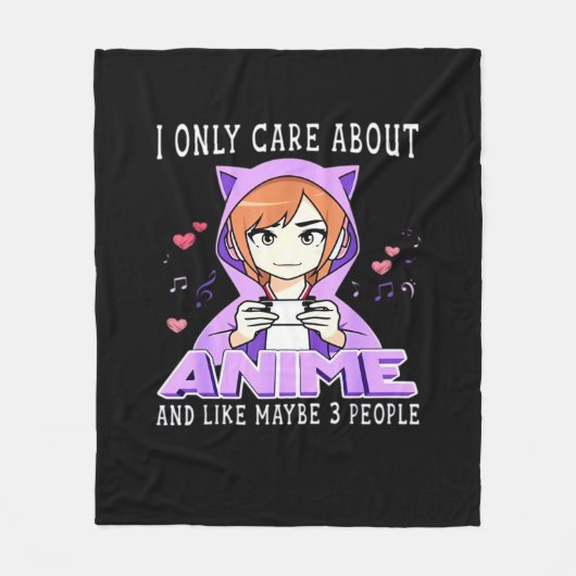 Couverture Polaire Peekabo Anime Manga (Devant)