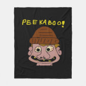 Couverture Polaire Peekabo Weird Man (Devant)
