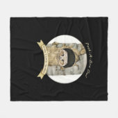 Couverture Polaire Peekaboo Mème Design Pour Halloween (Devant (Horizontal))