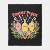 Couverture Polaire Peeps de Pâques (Devant)