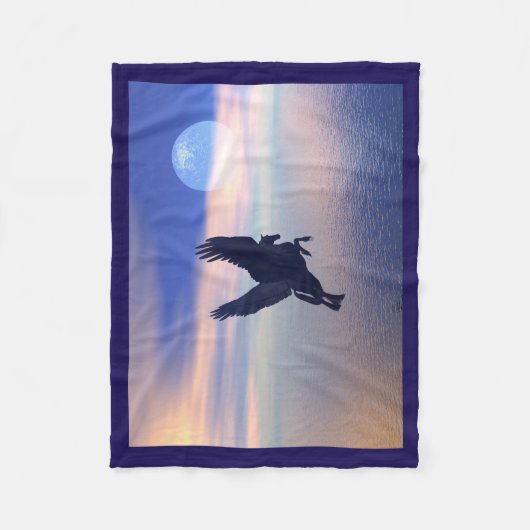 Couverture Polaire Pegasus de minuit (Devant)