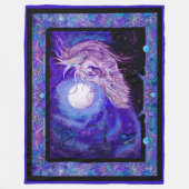 Couverture Polaire Pégasus éque bleu violet (Devant)