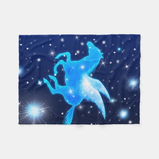 Couverture Polaire Pegasus volant (Devant (Horizontal))