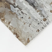 Couverture Polaire Peindre Un Cheval Qui Traverse L'Eau (Coin)