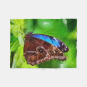 Couverture Polaire Peinture à papillon (Devant (Horizontal))