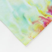 Couverture Polaire Peinture Abstraite (Coin)