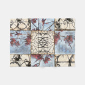 Couverture Polaire Peinture Abstraite de défilement (Devant (Horizontal))