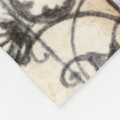 Couverture Polaire Peinture Abstraite de défilement (Coin)