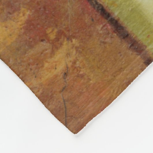 Couverture Polaire Peinture Abstraite multitexturée par Vision Studio (Coin)