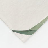 Couverture Polaire Peinture aquarelle de Gladiolas (Coin)