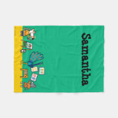 Couverture Polaire Peinture avec Maisy ! (Devant (Horizontal))